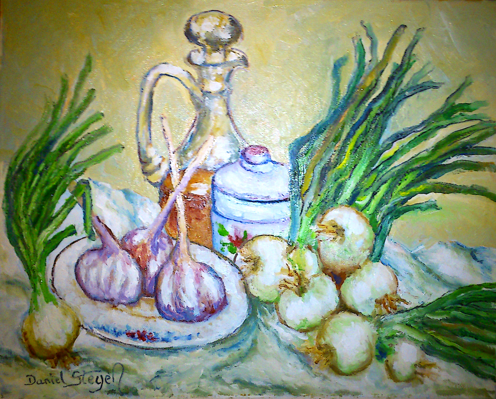 Ail Rose Oignons Blancs (vendue)