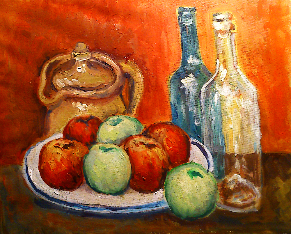 Pommes Et Bouteilles - 150 €.